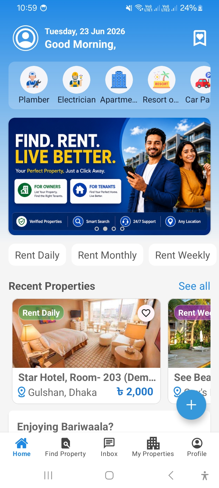 Bariwaala app preview